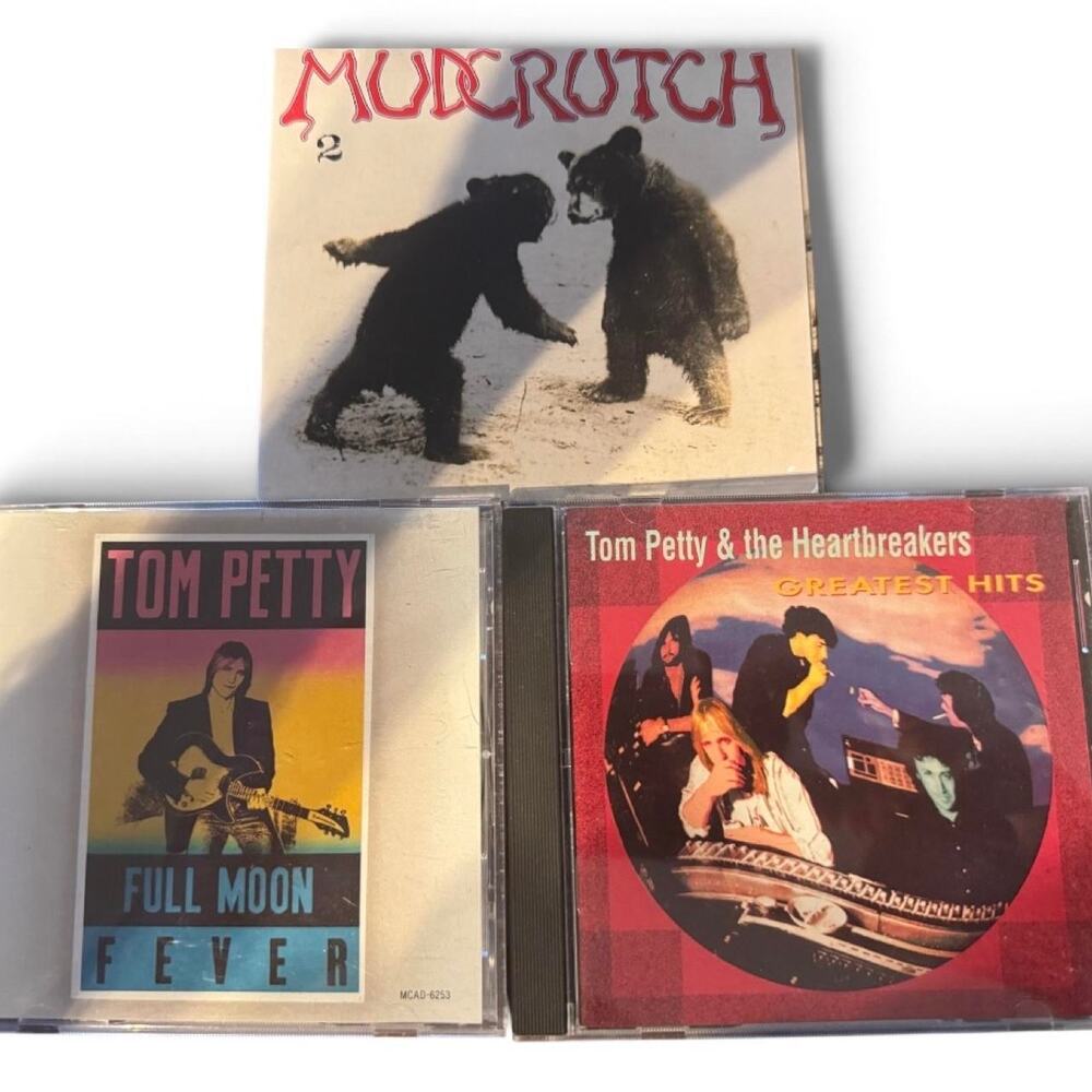 Tom Petty CD Bundle Lot of 3 Complete Albums | Greatest Hits | Full Moon Fever |